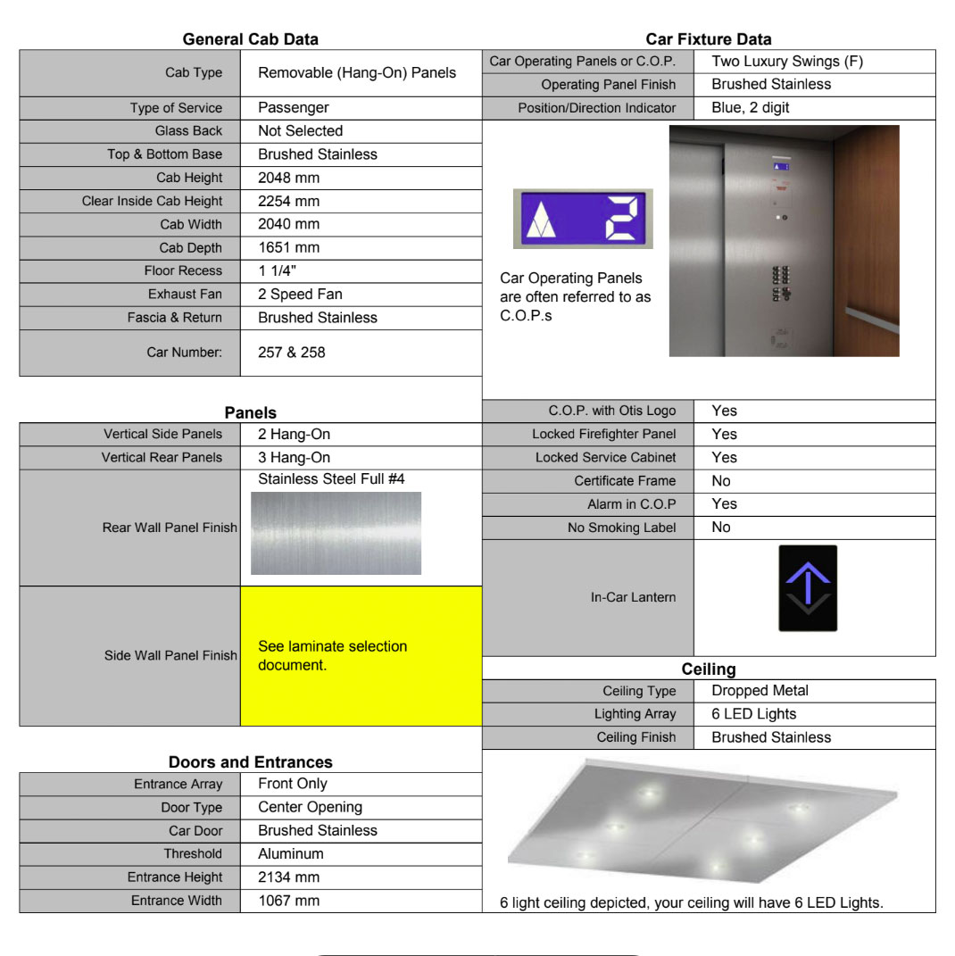 Elevator renewals and new builds